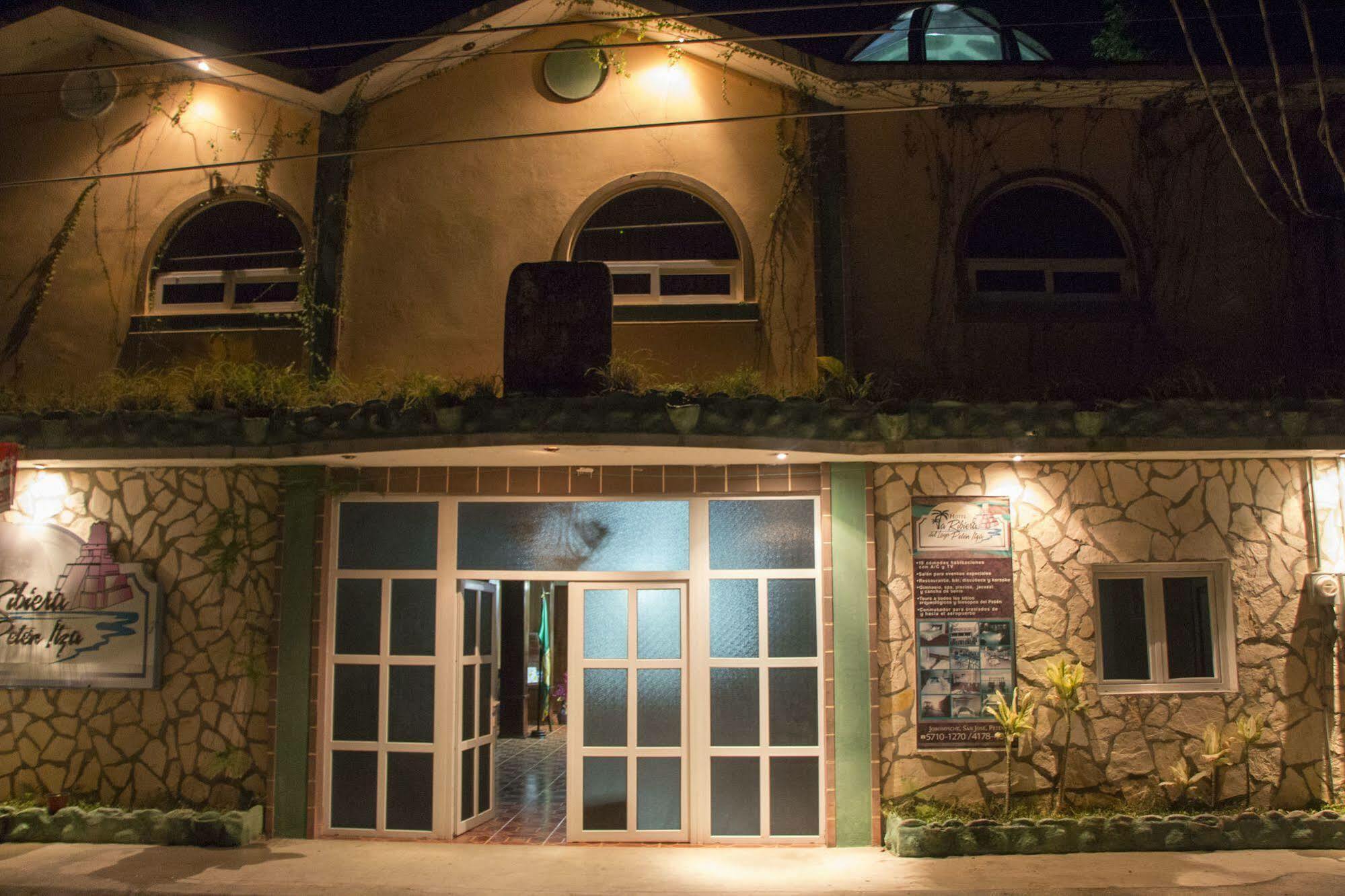 Hotel Ribiera Del Lago Peten Itza San Roman Dış mekan fotoğraf